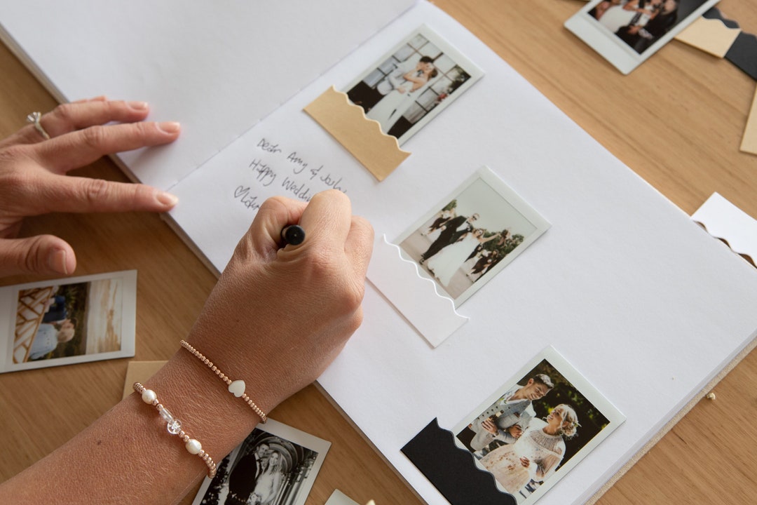 Photo Pockets / Photo Pocket Stickers / Photo Selfadhesive / Wedding Guestbook Polaroid