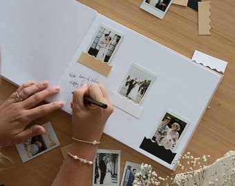 Fototaschen / Foto Taschenaufkleber / Foto selbstklebend / Hochzeitsgästebuch Polaroid Sticker / Foto Aufkleber