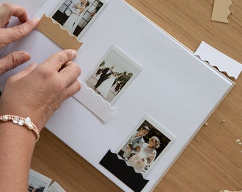 Photo Pockets / Photo Pocket Stickers / Photo Self-Adhesive / Wedding Guestbook Polaroid Stickers / Photo Stickers / Photo Adhesives