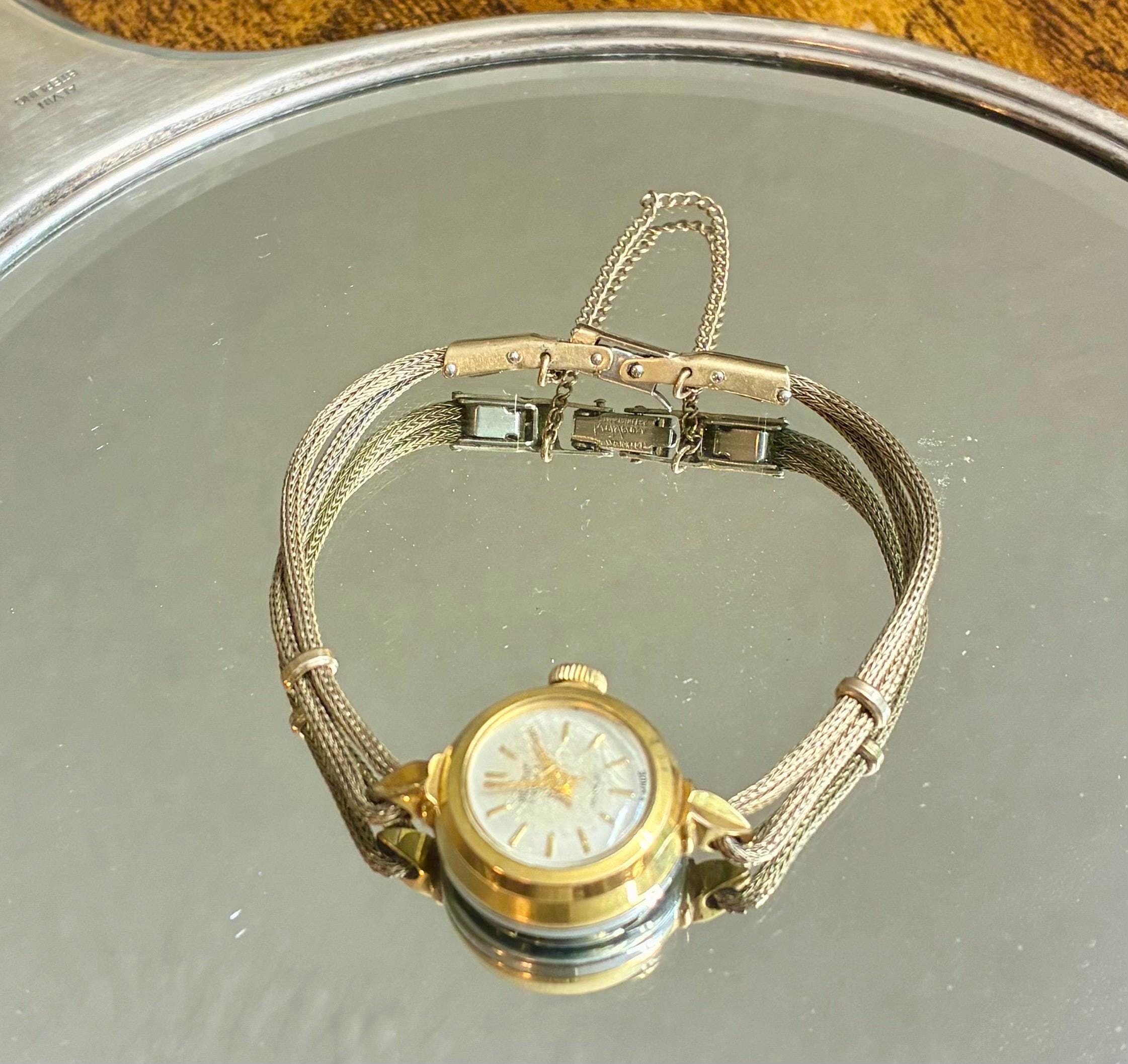 Montre Femme Béha Vintage - Plaqué Or 20 Microns - Mouvement Suisse 17 Rubis - Occasion