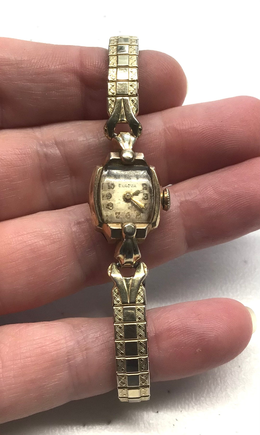 1953 Bulova Ladies Gold Watch 21 Jewels Etsy UK