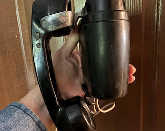 Antique Automatic Electric Spacesaver Extension Wall Phone, 1960s