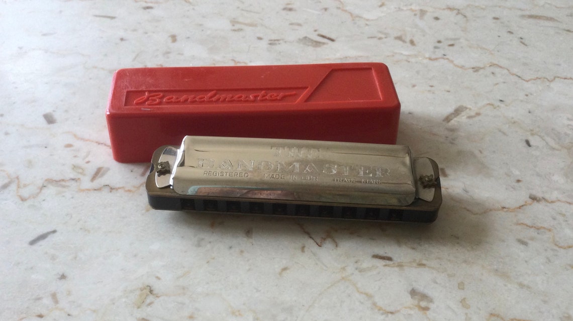 Vintage Bandmaster Harmonica Made in German Democratic Etsy