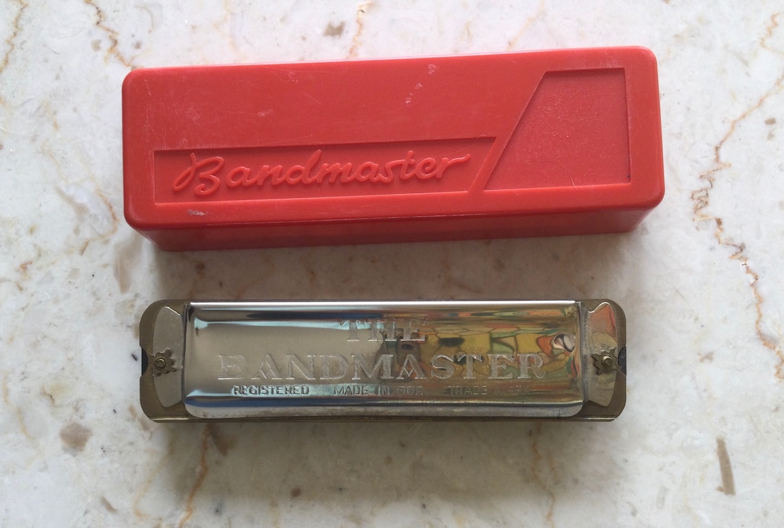 Vintage Bandmaster Harmonica Made in German Democratic Etsy