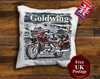 Honda Motorcycle Cushion Cover, Honda Goldwing Cushion, Unofficial,