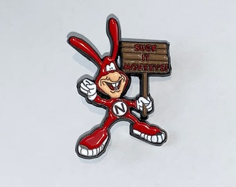 The Noid Enamel Pin - Limited Edition Pizza Mascot