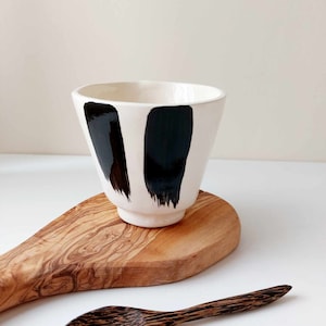 Handmade cup, Ceramic drinkware, Handcrafted pottery image 6