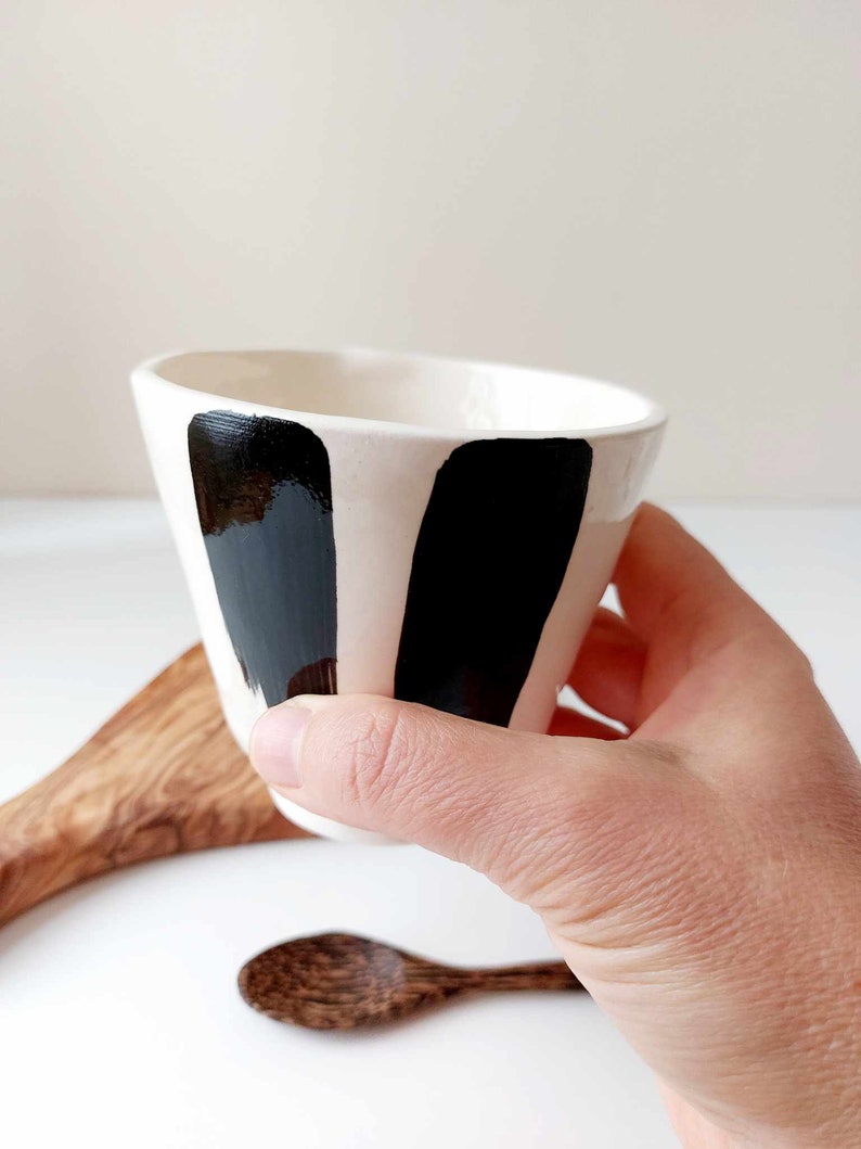 Handmade cup, Ceramic drinkware, Handcrafted pottery image 5