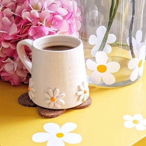 Ceramic mug, Daisy coffee mug, tea cup image 6