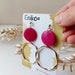 see more listings in the Clay earrings section
