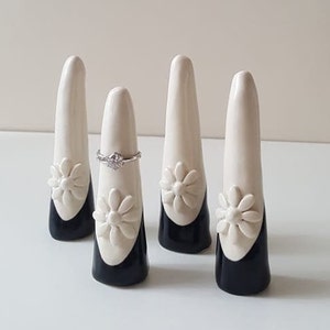 Ring Cone, Ring holder, Ring display, Ceramic jewellery ring holder