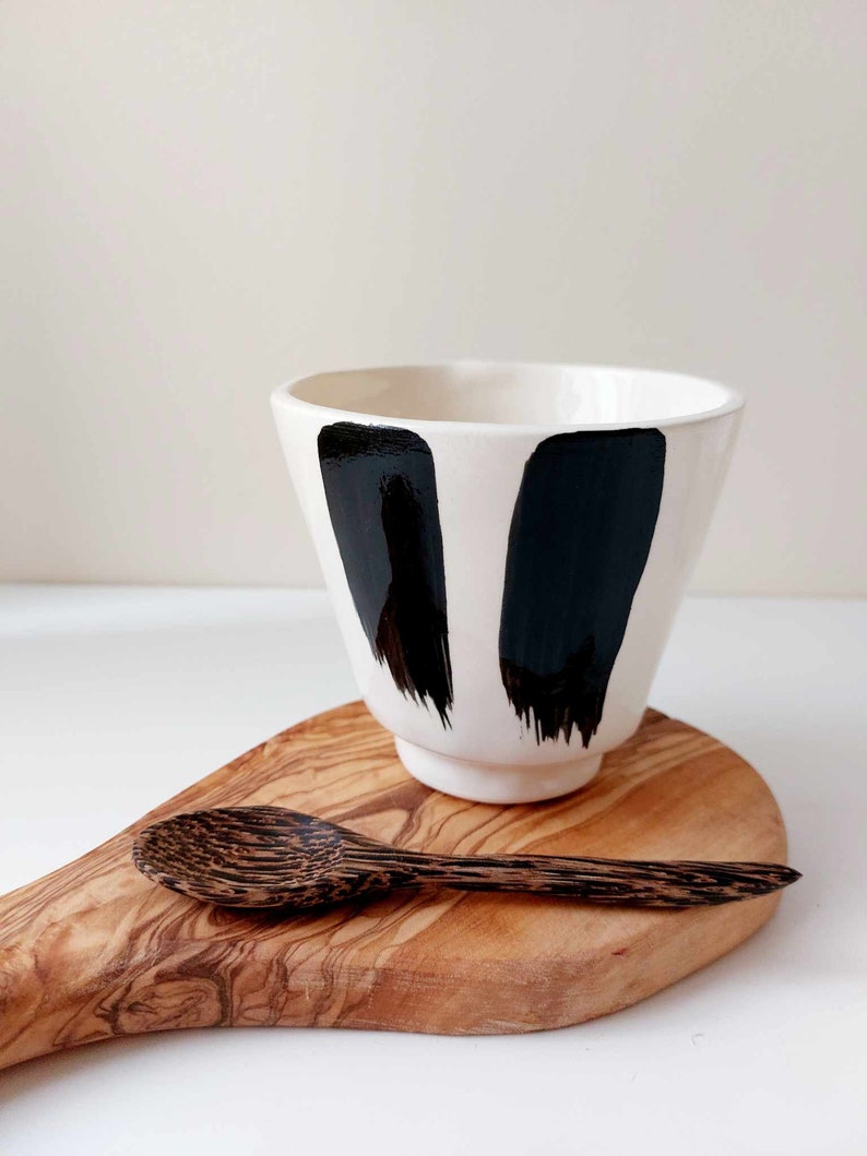 Handmade cup, Ceramic drinkware, Handcrafted pottery image 8