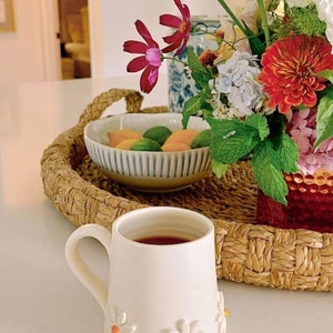 Ceramic mug, Daisy coffee mug, tea cup image 10