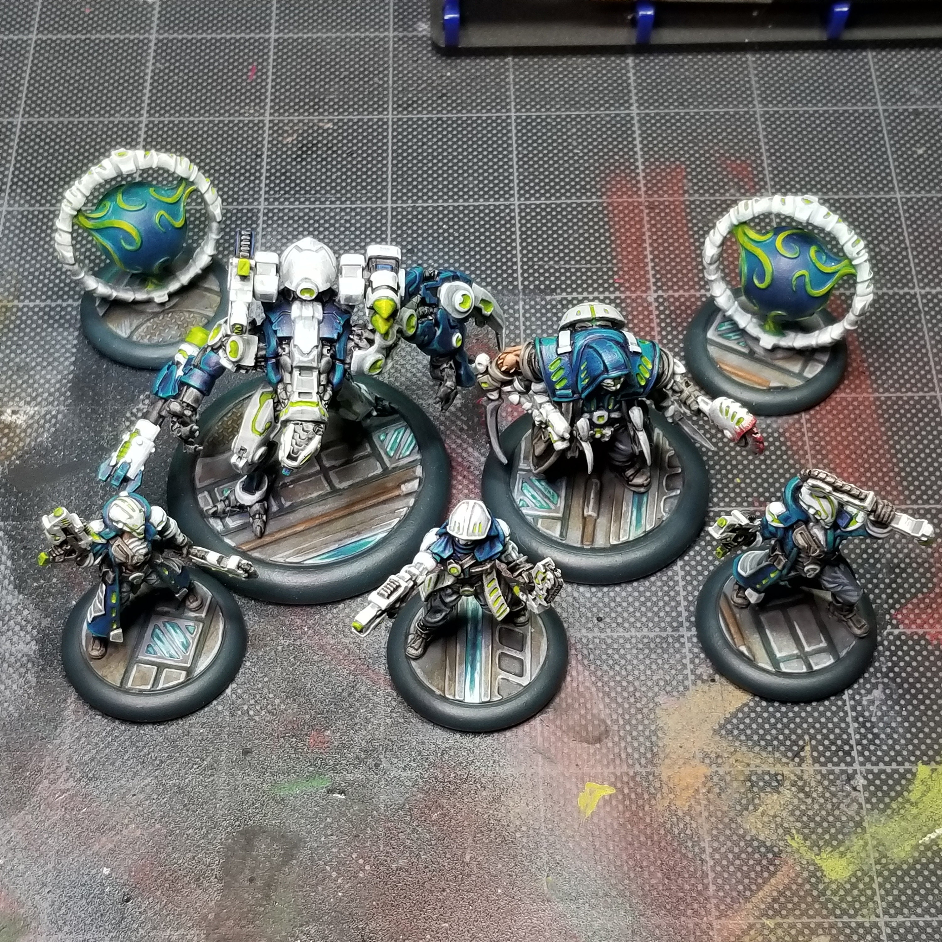 Industrial / SciFi Miniature Bases for Warcaster / Warmachine Etsy