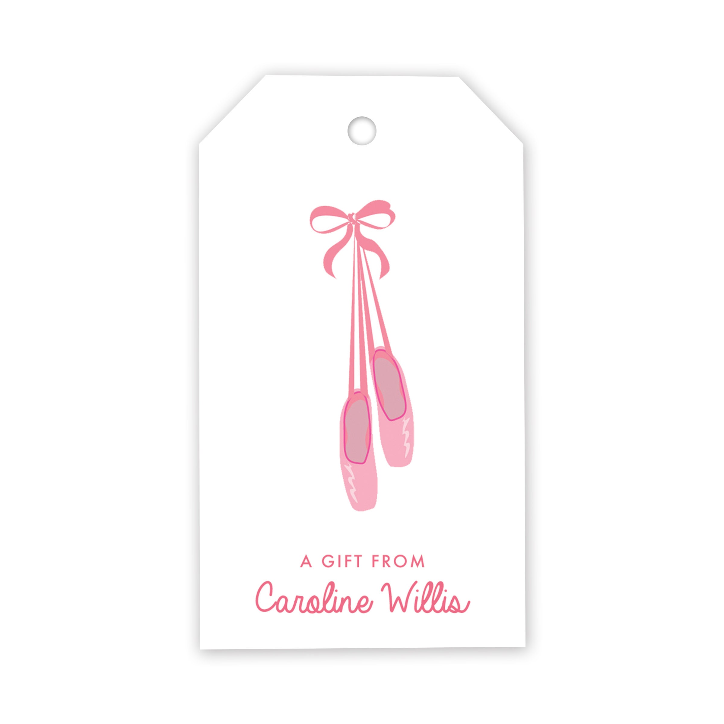 Personalized Gift Tags for Girls Ballerina Dance Gift | Etsy