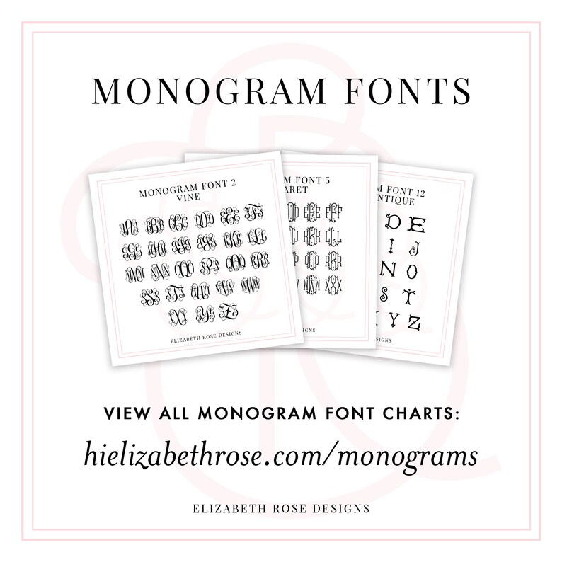 Monogrammed Bow Stationery Set Thank You Note Monogram Her Gingham Bow Personalized Notecard Set Note Cards Stationary for Girls