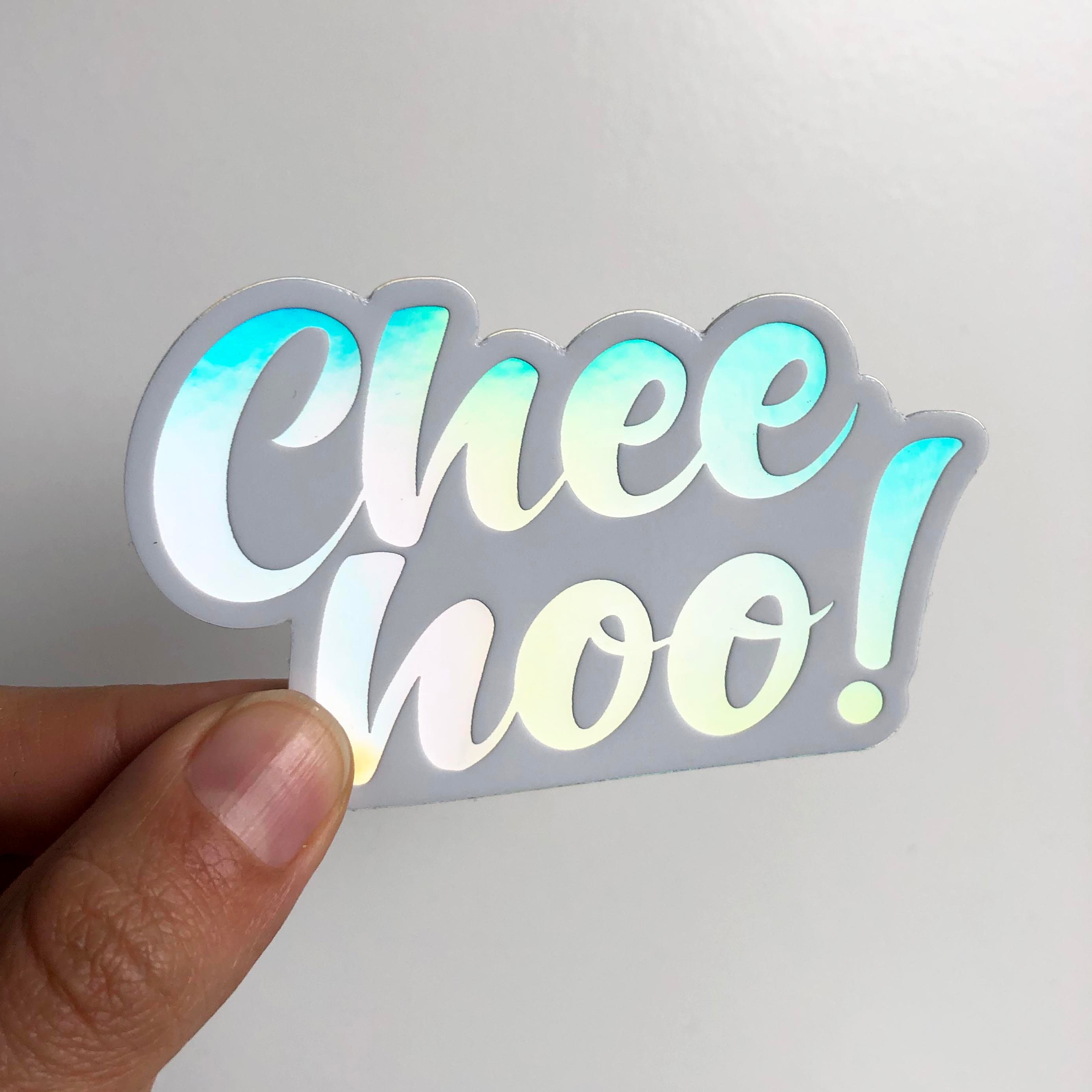 Cheehoo Sticker: Hawaiian Slang, Weatherproof Vinyl Decal 3