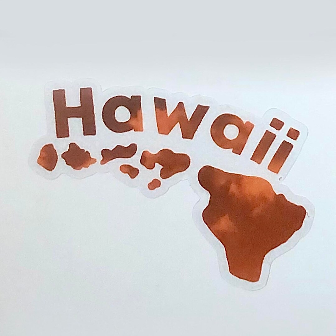 Hawaiian Islands Sunset Clouds Sticker Waterproof Outdoor - Etsy