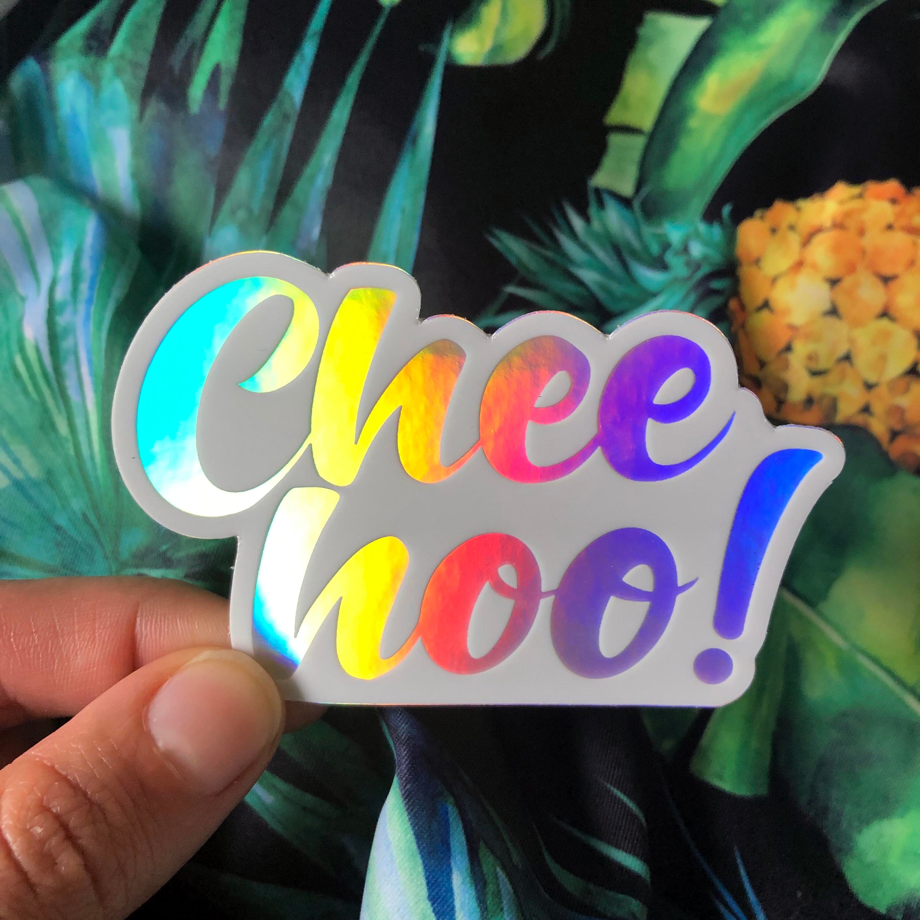 Cheehoo Sticker: Hawaiian Slang, Weatherproof Vinyl Decal 3