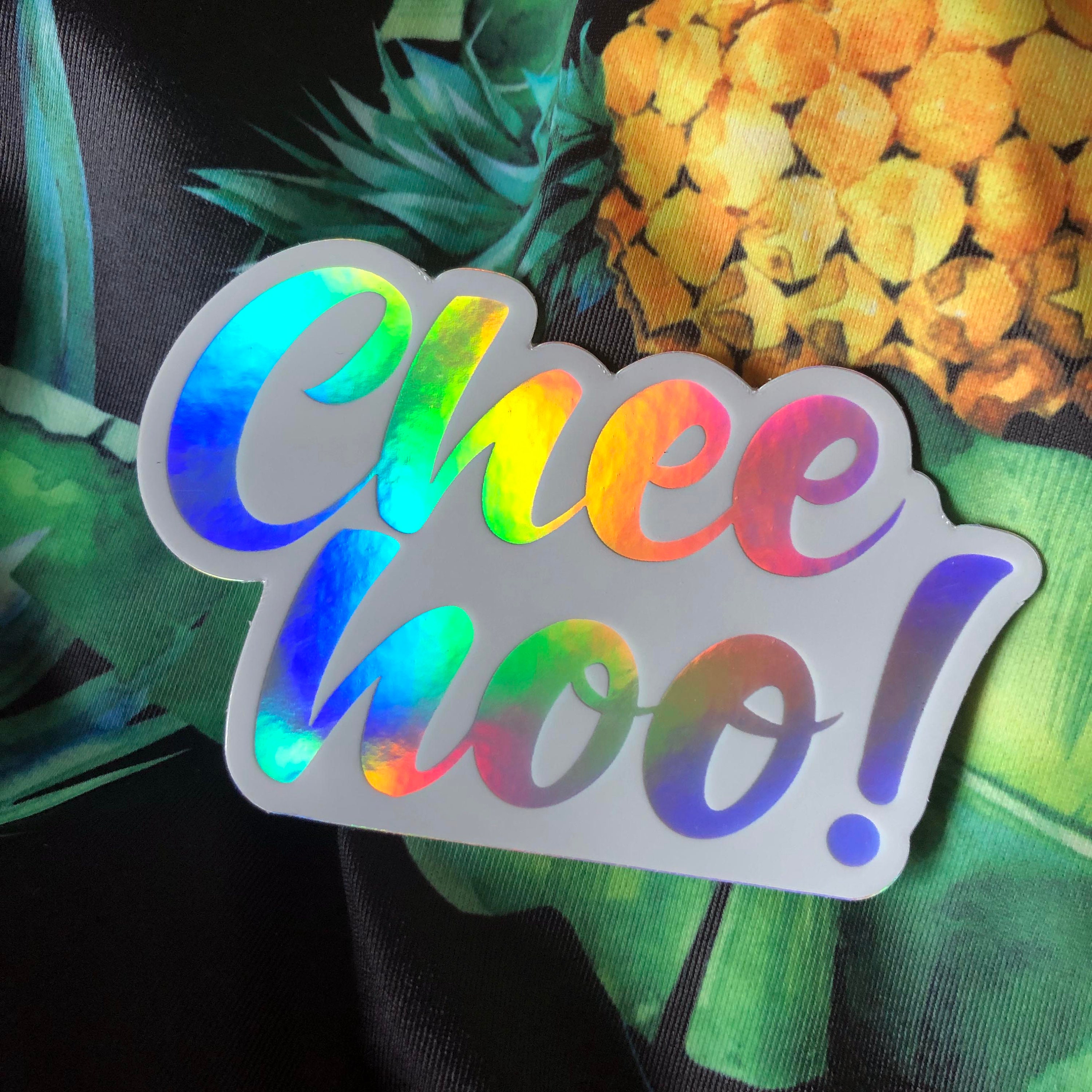 Cheehoo Sticker: Hawaiian Slang, Weatherproof Vinyl Decal 3