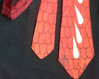 1930s -50s Men's Necktie RARE Tie / cravat / Label - Gallant Aristocrat