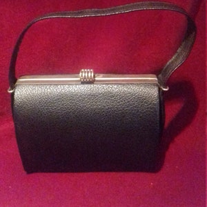 1950s Small Vintage Ladies Handbag / Made in England - Mac