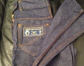 1940s - 50s Rare Original Vintage  Ladies Jeans Dead Stock / JSB - SANFORIZED  USA.