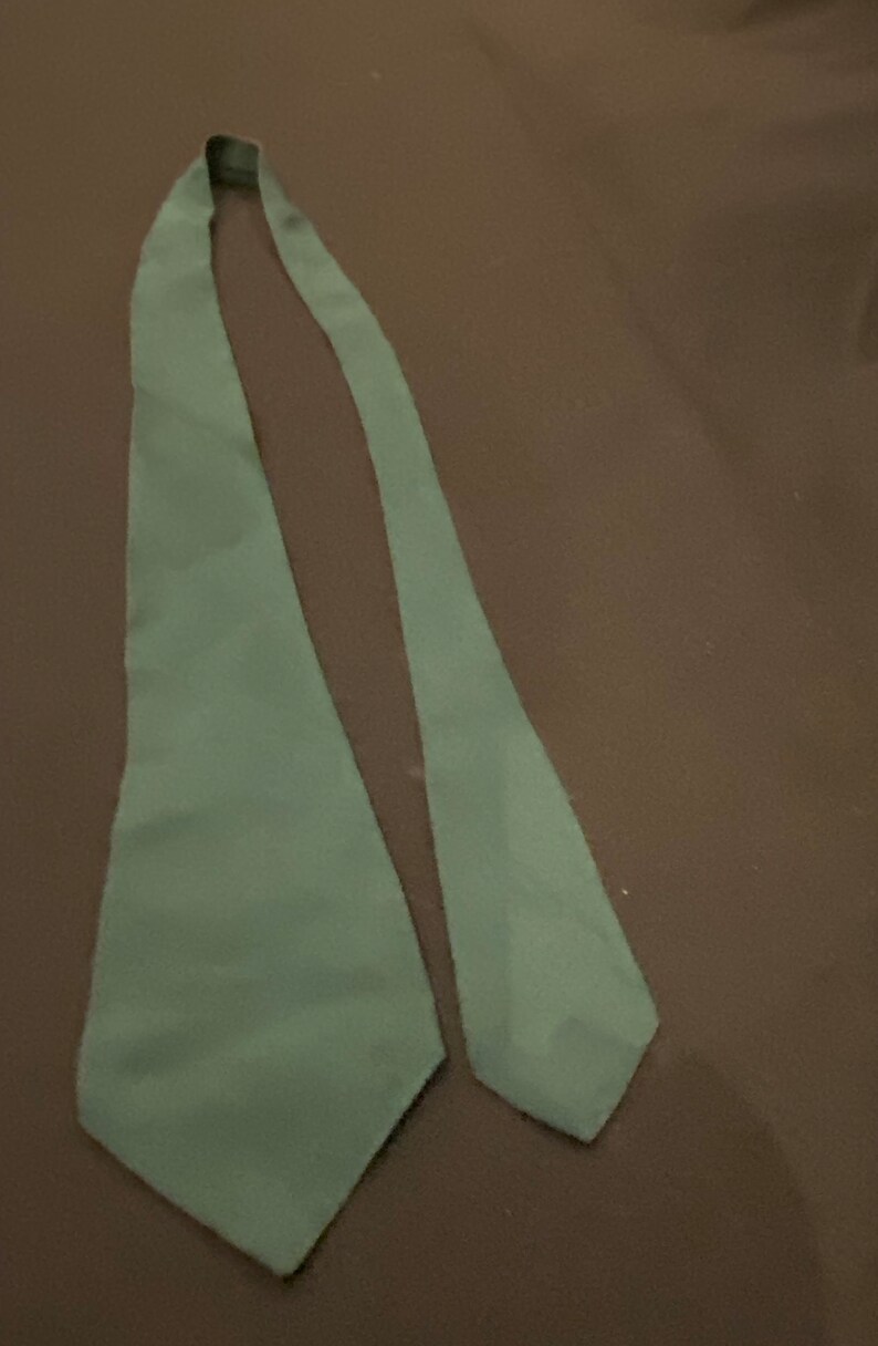 Vintage mens Necktie / Vintage Tie / Label Aldrich product of Haband Co Paterson N.J. Hand made image 8