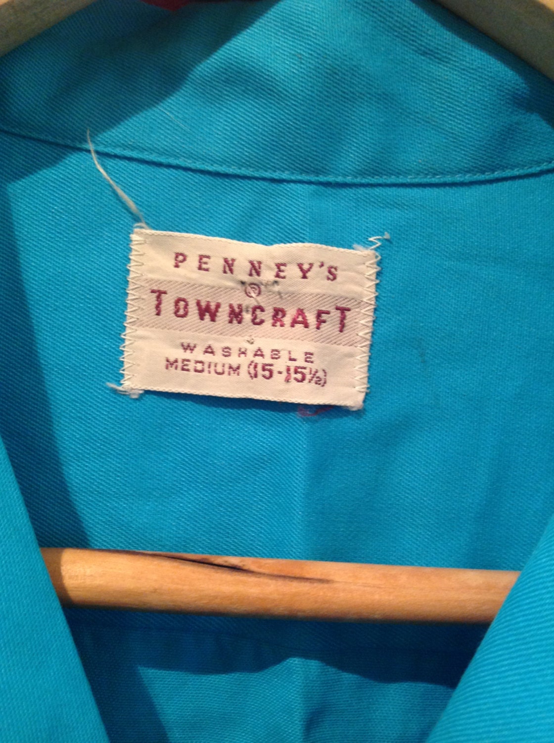 Vintage 1950s Blue Rayon Shirt / PENNEY'S TOWNCRAFT / M - Etsy Vintage 1950s Blue Rayon Shirt / PENNEY'S TOWNCRAFT / M - Etsy
