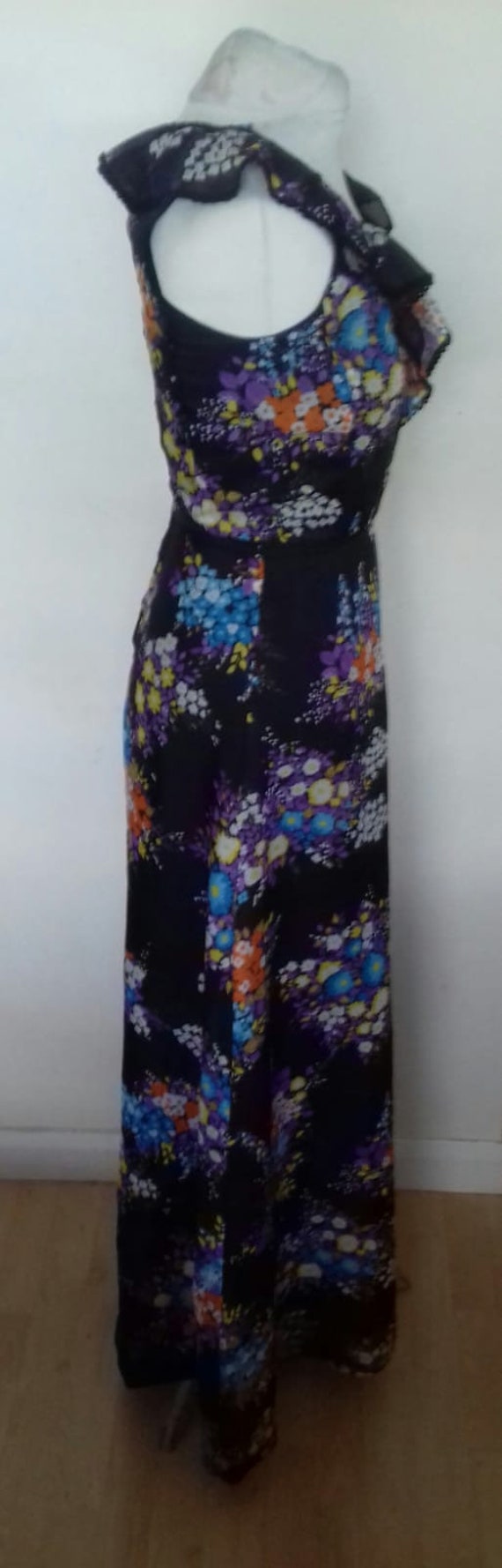 Vintage Maxi dress / ladies Bohemian dress - image 4