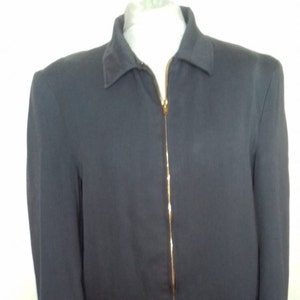 VINTAGE 1950s Buck Skein Joe Gabardine Jacket / Lined VINTAGE 1950s Buck Skein Joe Gabardine Jacket / Lined