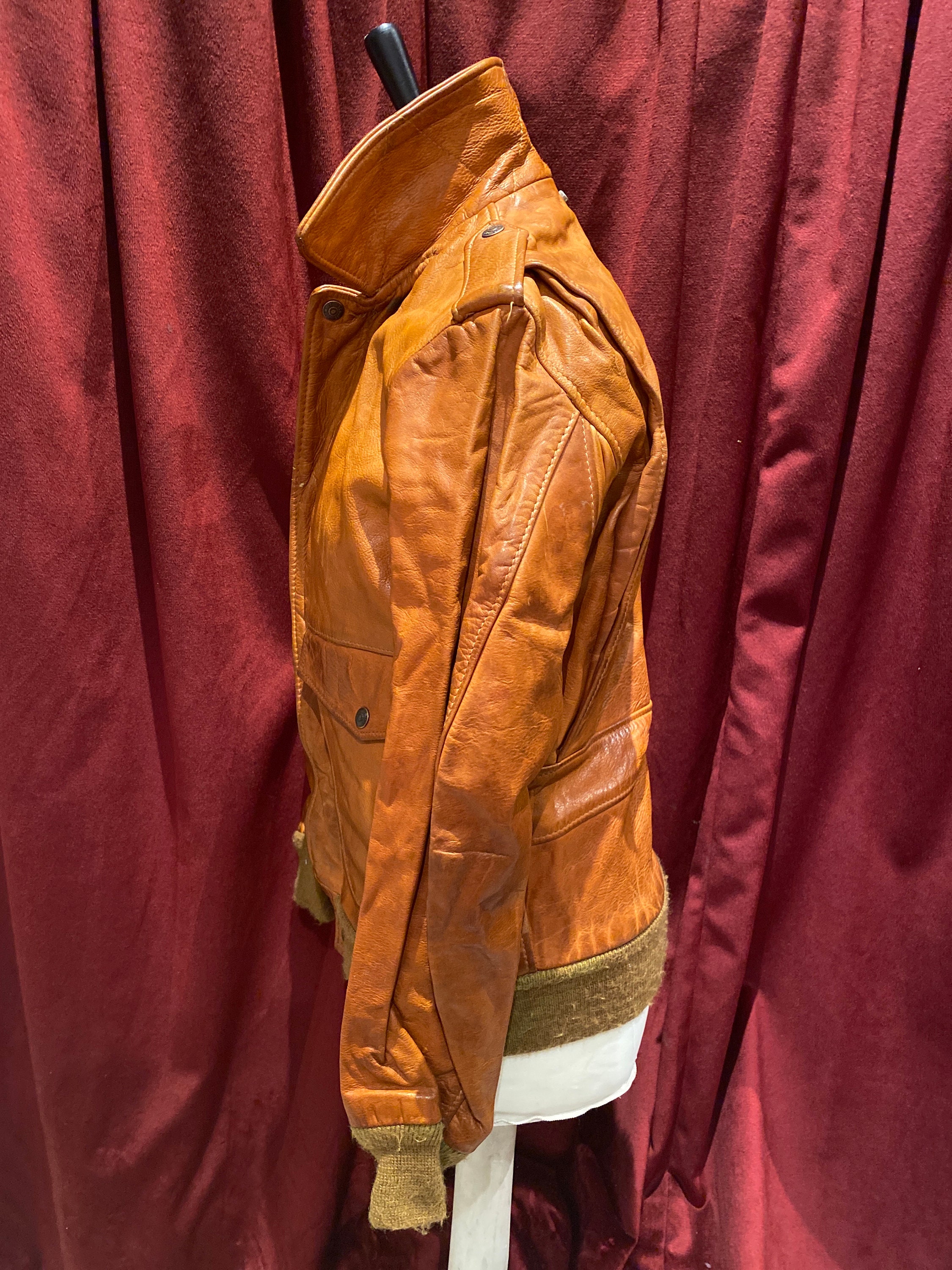 1950s Schott Leather Jacket / 1950s Schott Original Leather