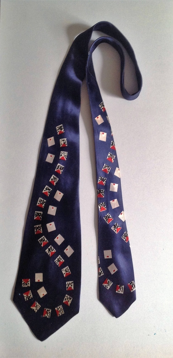 1950s Men's Neck Tie / Vintage Tie
