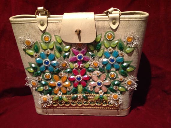 Enid Collins Vintage Bucket bag / Purse / Vintage
