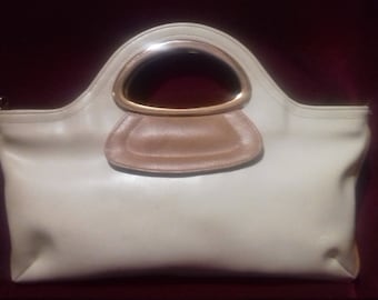 Bolso de mano/cartera/asa superior para mujer de los años 60