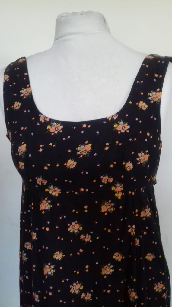 Vintage Maxi dress / Hippie, Bohemian dress.