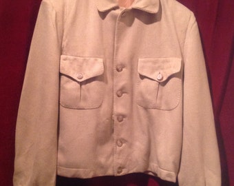 1940s Rare WW2 Ladies Land Army Jacket /“Rare “WW2 Vintage Ladies Ricky Jacket /  Label - David A. CHURCH OF New York - USA.