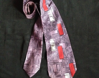 1940s -50s Vintage Men's Cravat (Tie) / Brill Cravat