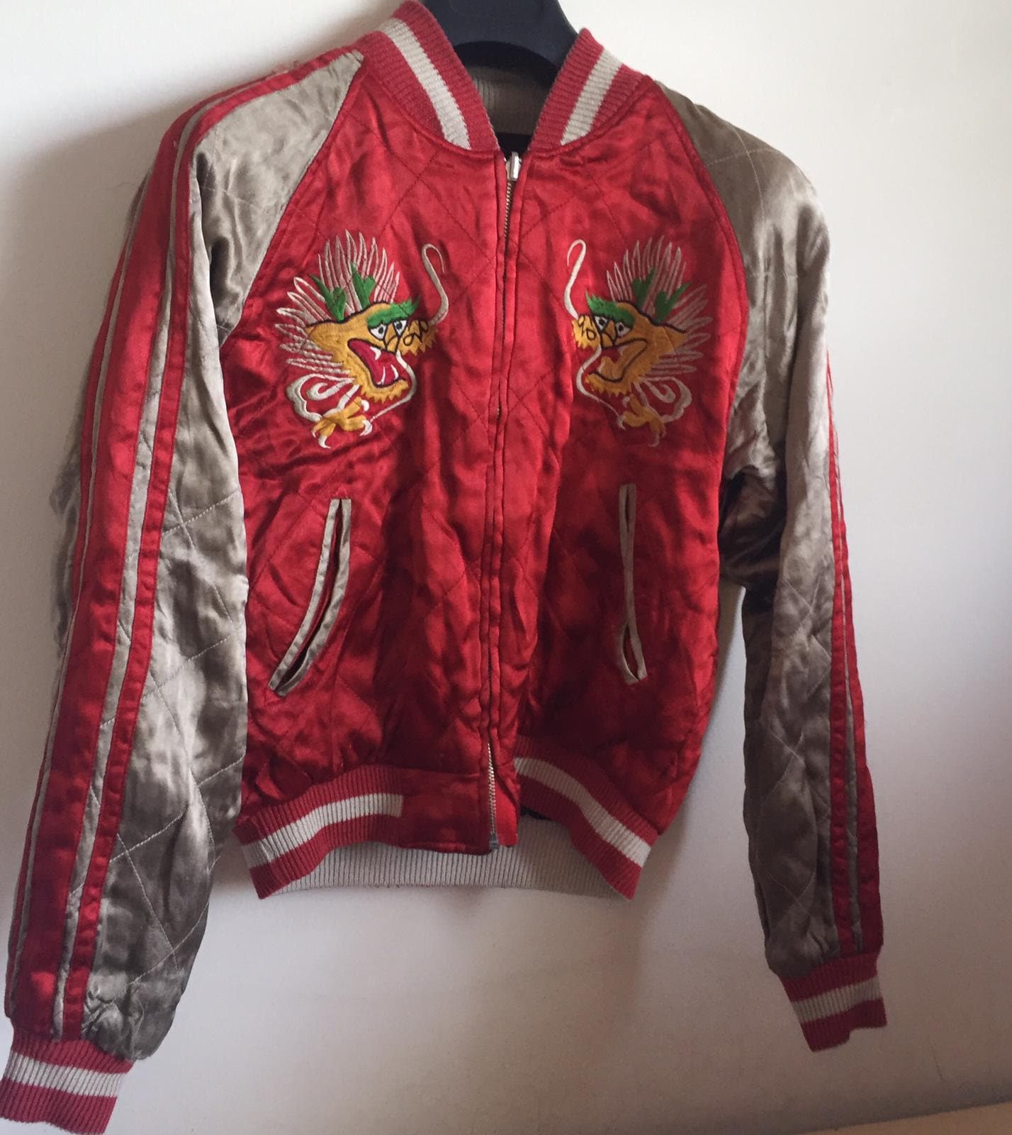 Vintage Reversible Sukajan Souvenirjacket /japanese Sukajan Vintage Reversible Sukajan Souvenirjacket /japanese Sukajan