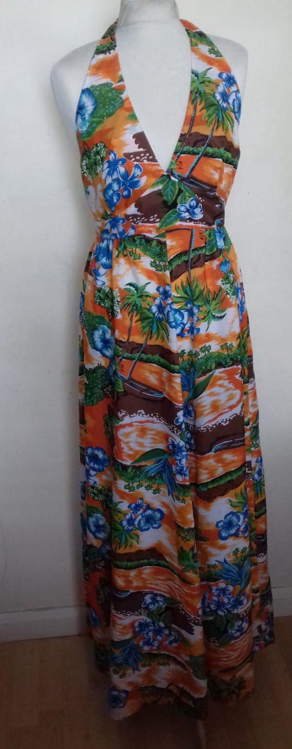 Vintage Ladies Hawaiian dress - image 6