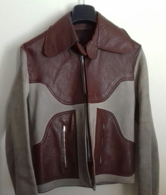 Vintage Western Jacket / Western Jacket leather a