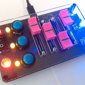 MIDI fader controller USB C