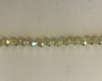 5301/5328 Swarovski® 6mm Bicone - Jonquil AB - 36 pieces