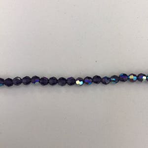 5000 Swarovski® 4mm Round - Purple Velvet AB - 24 pieces