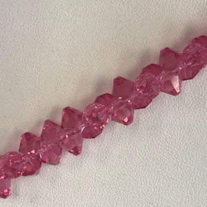 6301 Swarovski® Top drilled 6mm Bicone - Rose - 30 pieces