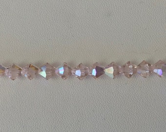 5301/5328 Swarovski® 6mm Bicone - Silk AB - 36 pieces