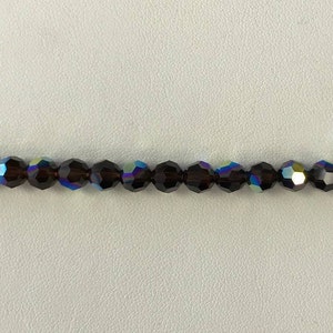 5000 Swarovski® 6mm Round - Mocca AB - 12 pieces