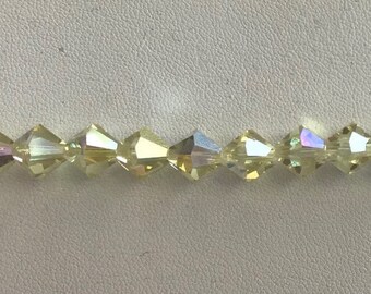 5301/5328 Swarovski® 8mm Bicone - Jonquil AB - 24 pieces