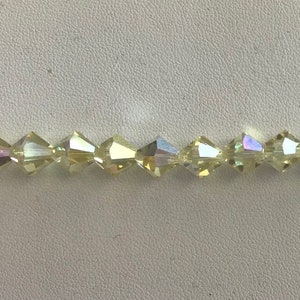5301/5328 Swarovski® 8mm Bicone - Jonquil AB - 24 pieces