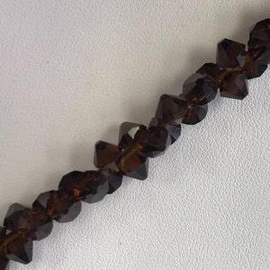 6301 Swarovski® Top drilled 6mm Bicone - Mocca - 30 pieces